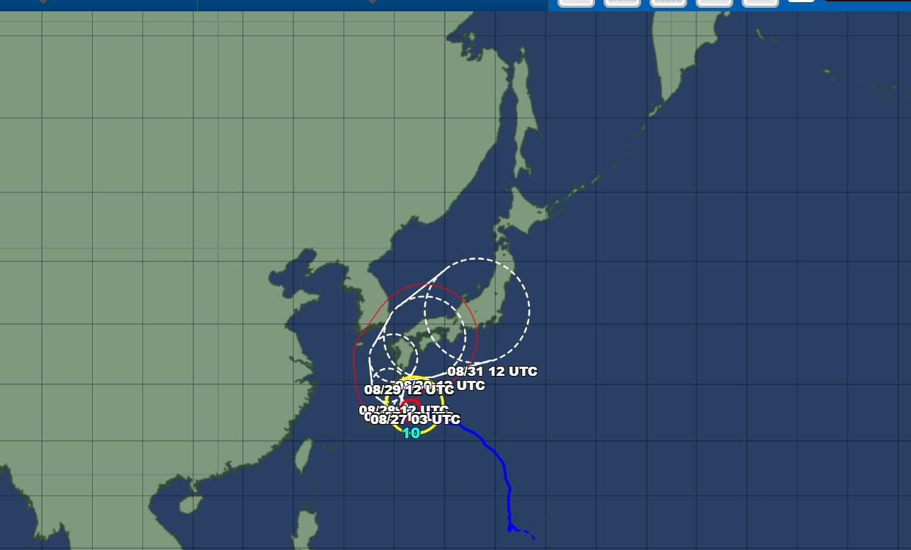 :TYPHOON SHANSHAN: Strong typhoon heading toward southwestern Japan